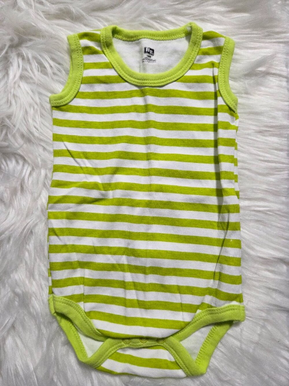 Hudson Baby Striped Bodysuit